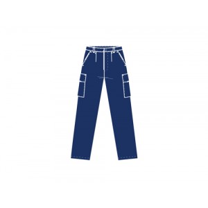 CALÇA HR AB/FECHO B/ALFORGE AZUL ESCURO * CALÇA HR AB/FECHO B/ALFORGE AZUL ESCURO *